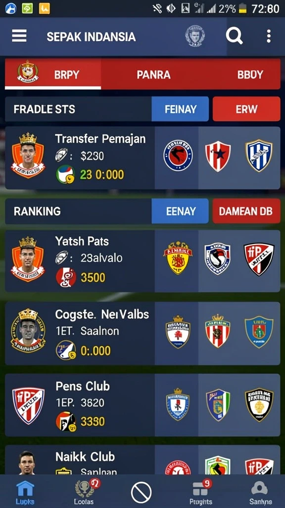 Tampilan awal game yang memukau dan interaktif.