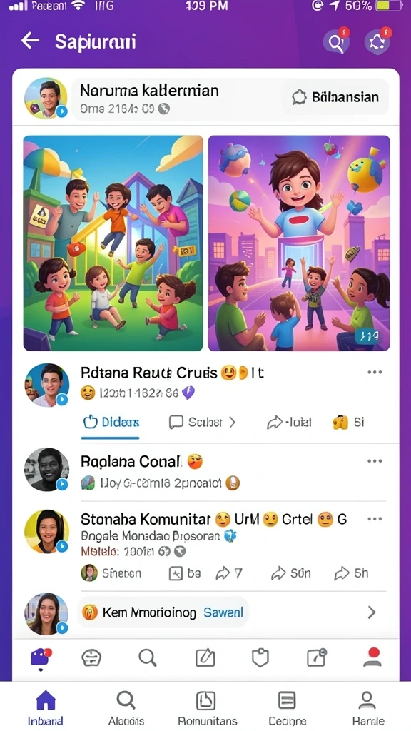 Tampilan antarmuka yang menarik dan mudah digunakan.