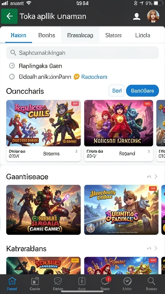 Berbagai mode permainan yang bervariasi dan menarik.