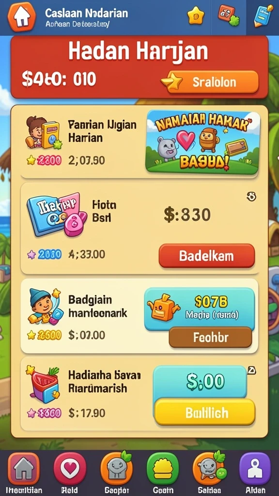 Tampilan antarmuka yang ramah pengguna.