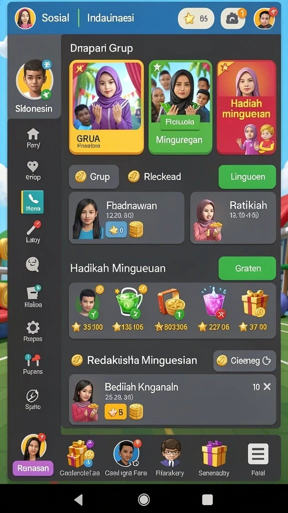 Fitur bonus yang menguntungkan pengguna.
