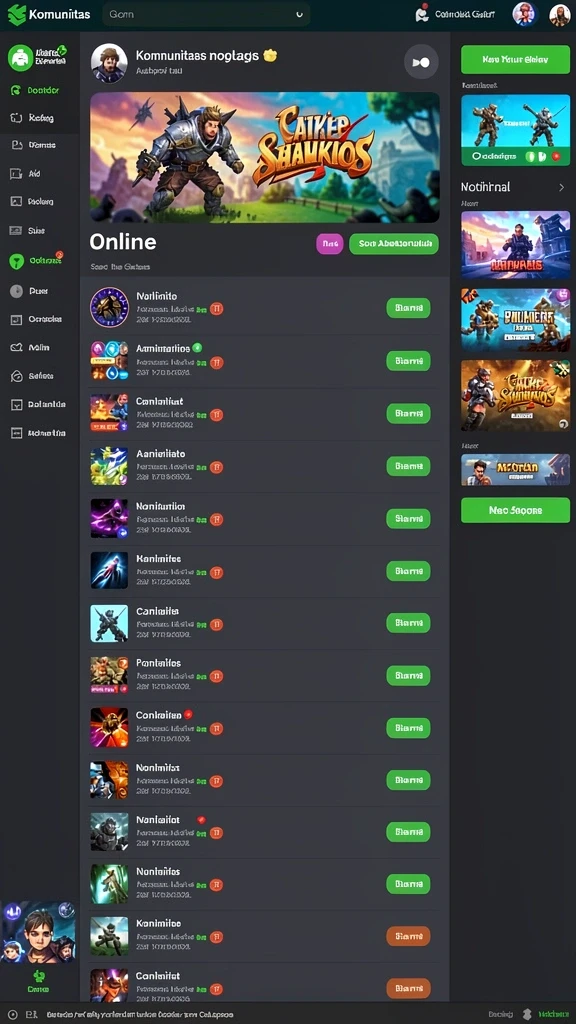 Beragam permainan slot yang memikat untuk dimainkan.