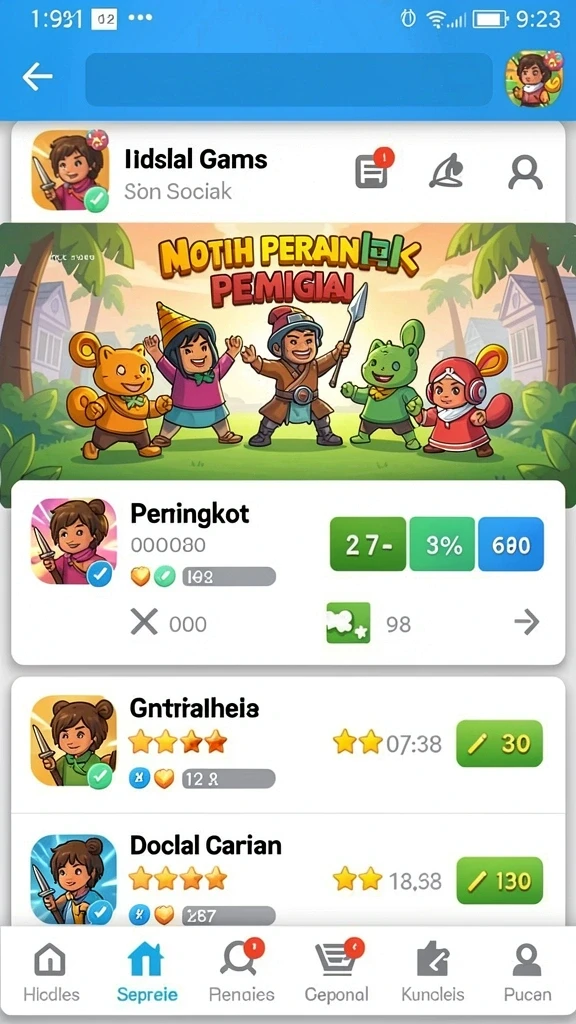 Fitur live dealer untuk pengalaman bermain yang lebih nyata.