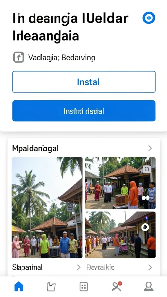 Tampilan antarmuka yang modern dan menarik.