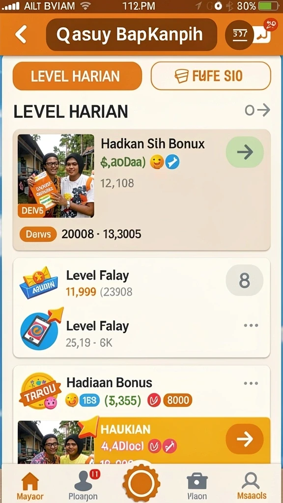 Tampilan antarmuka yang menarik dan user-friendly.