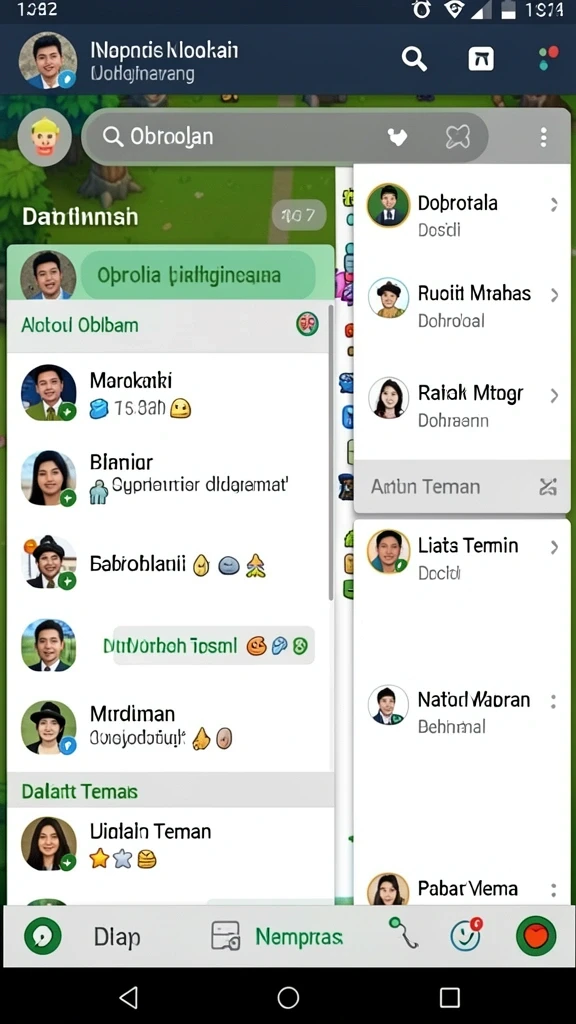 Tampilan antarmuka pengguna yang intuitif.