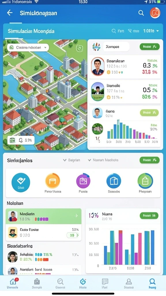 Screenshot menampilkan tampilan antarmuka permainan yang menarik.