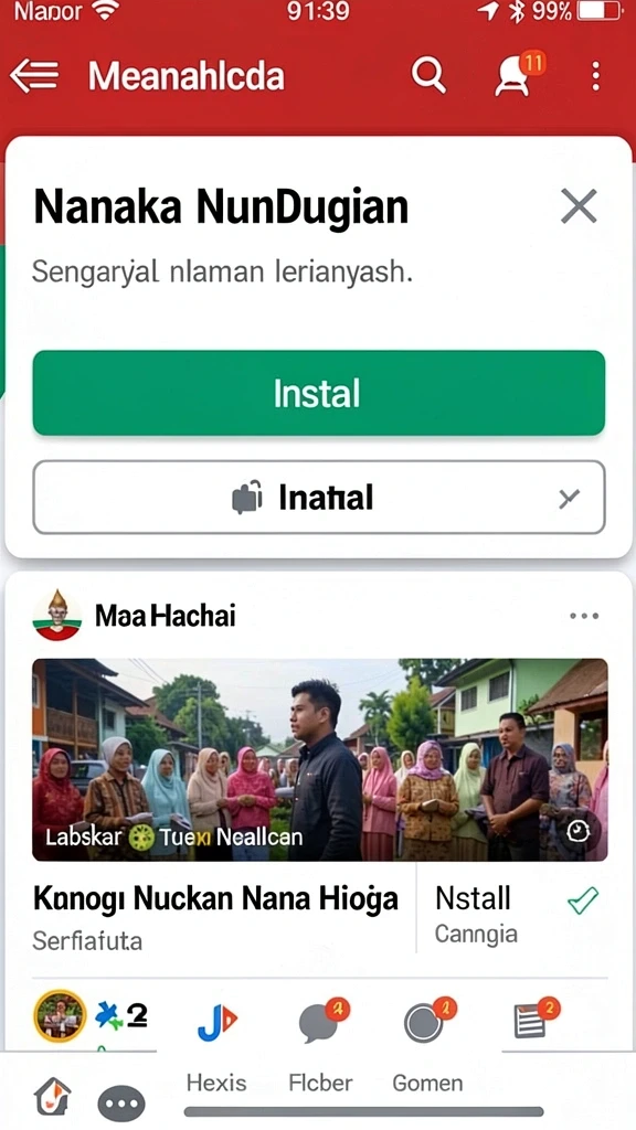 Karakter unik yang bisa dipilih dalam permainan.
