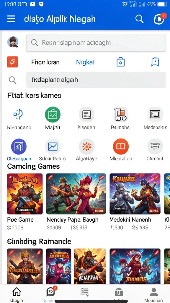 Banyaknya variasi level dan tantangan.
