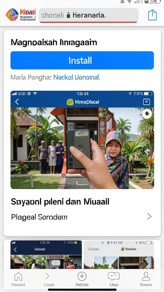 Antarmuka yang intuitif dan mudah dinavigasi.