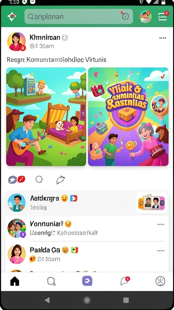 Pengalaman bermain multiplayer yang seru dan interaktif.