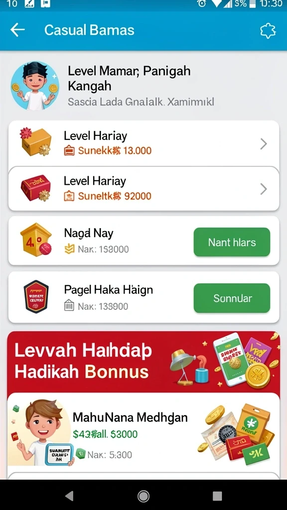 Gambaran gameplay yang seru dengan banyak tantangan.