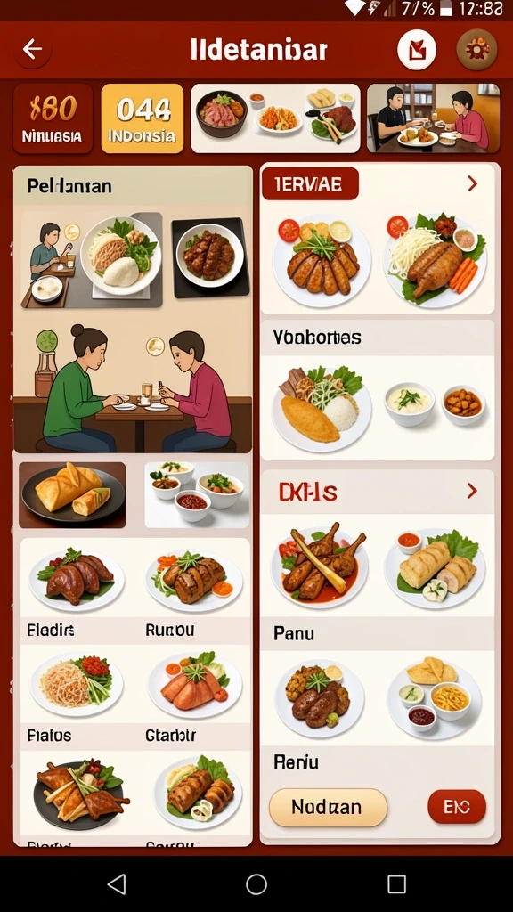 Tampilan antarmuka yang ramah pengguna.