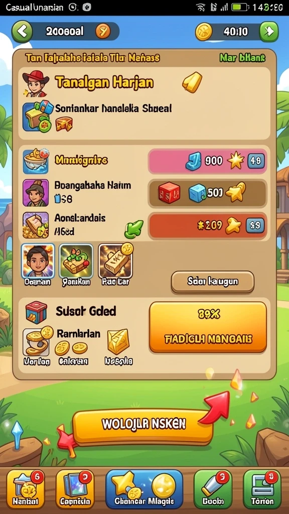 Antarmuka yang menarik dan mudah digunakan.