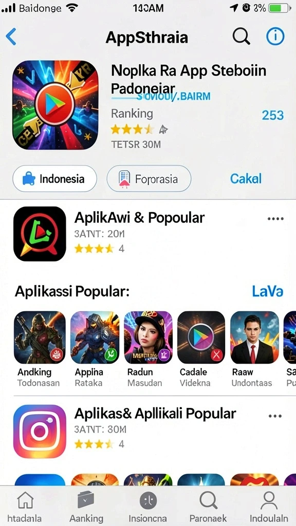 Antarmuka permainan yang menarik dan mudah digunakan.