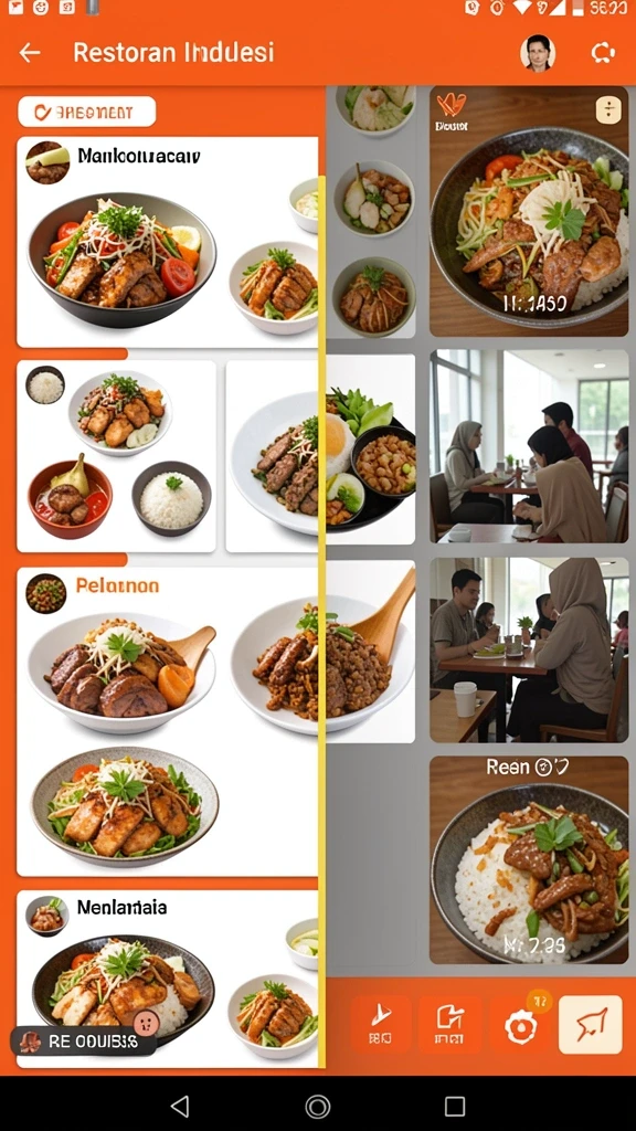 Gambaran grafis menakjubkan dari permainan.