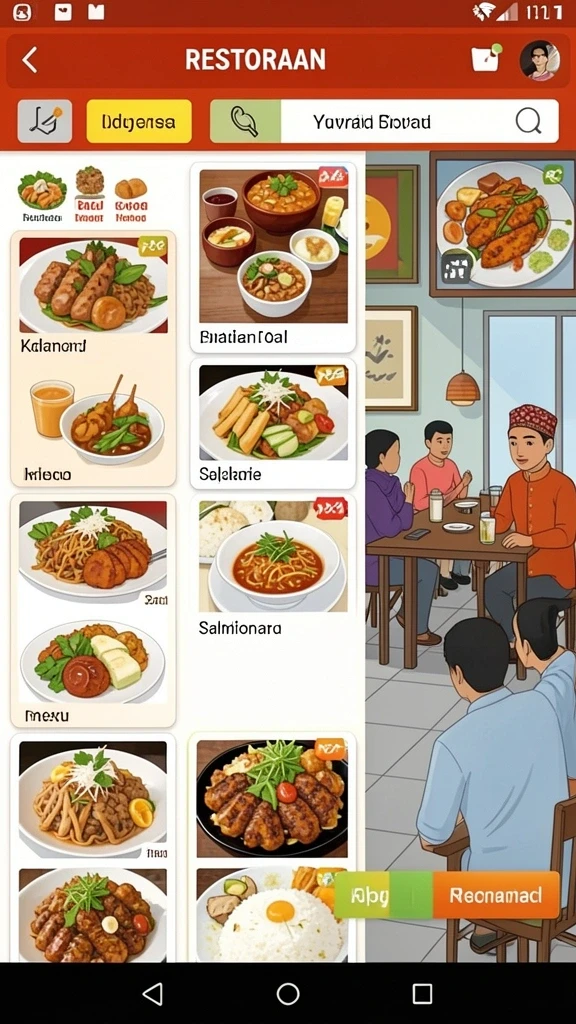 Tampilan antarmuka yang menarik dan mudah dipahami.