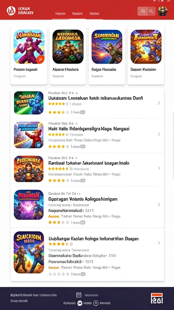 Karakter-karakter unik dengan keahlian berbeda.
