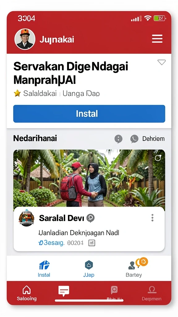 Tampilan antarmuka yang menarik dan mudah dinavigasi.