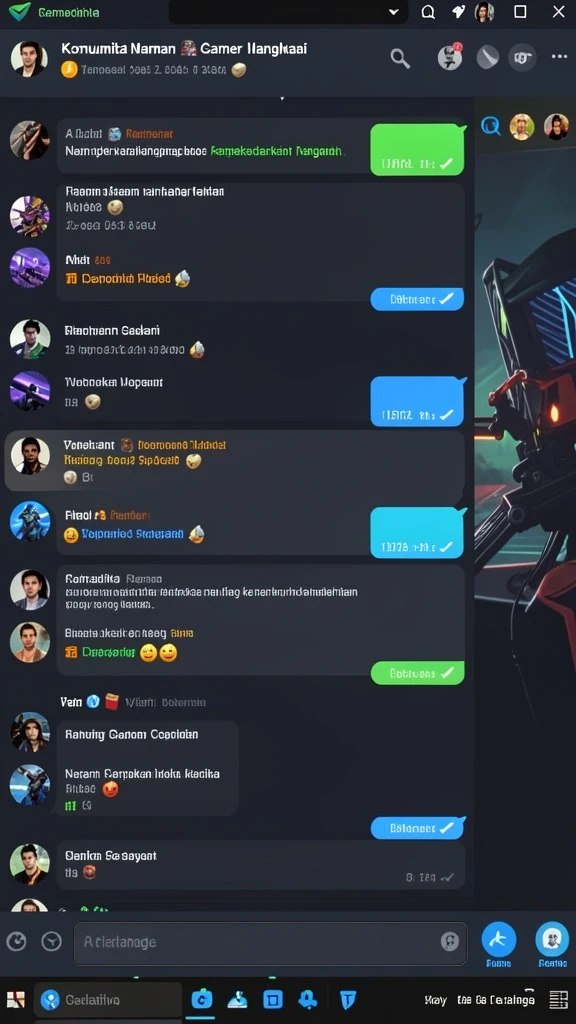 Screenshot menunjukkan fitur jackpot yang menggiurkan dalam permainan.