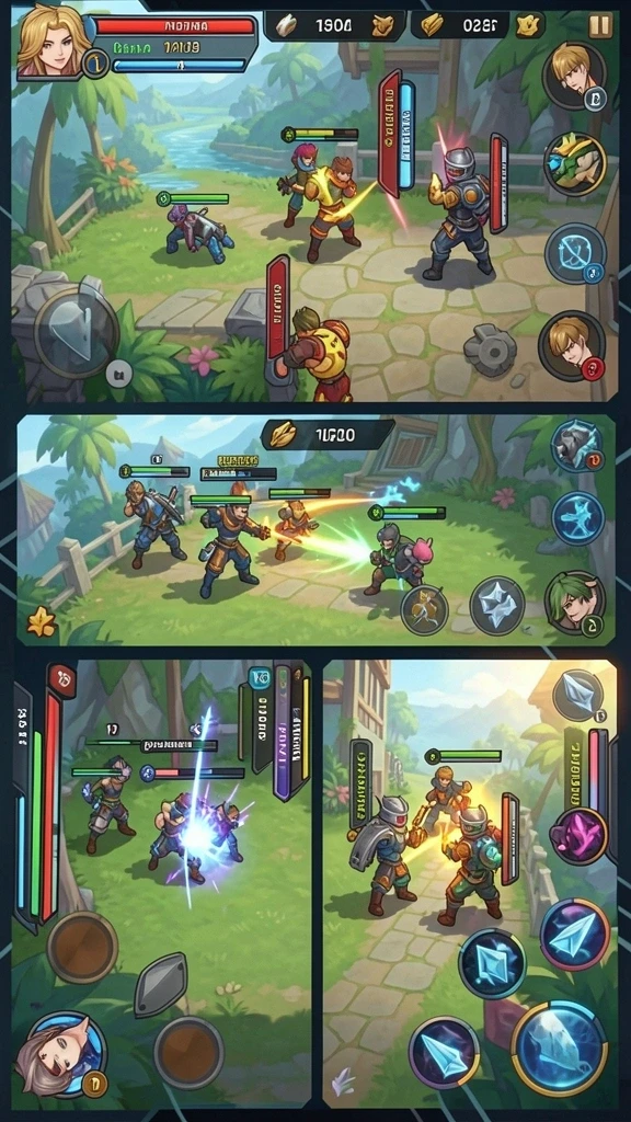 Gameplay yang seru dan penuh tantangan.