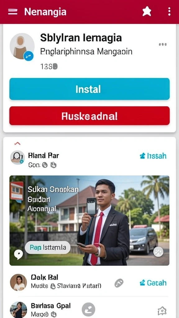 Tampilan antarmuka yang ramah pengguna dan modern.
