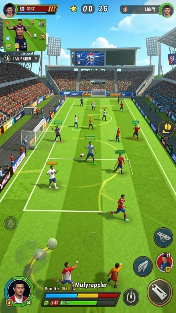 Fitur multiplayer yang memungkinkan permainan bersama teman.
