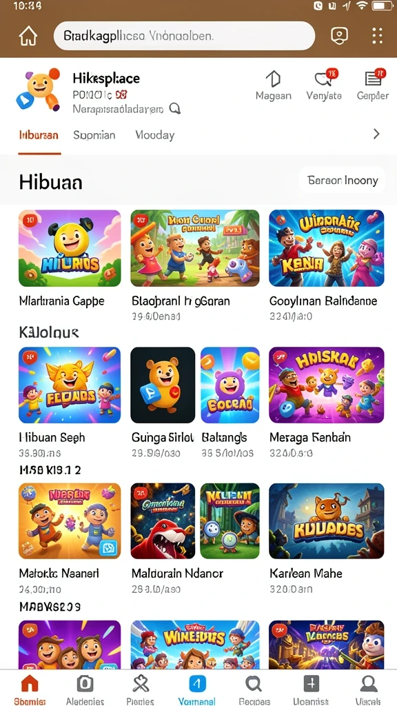 Tampilan antarmuka yang menarik dan mudah dinavigasi.