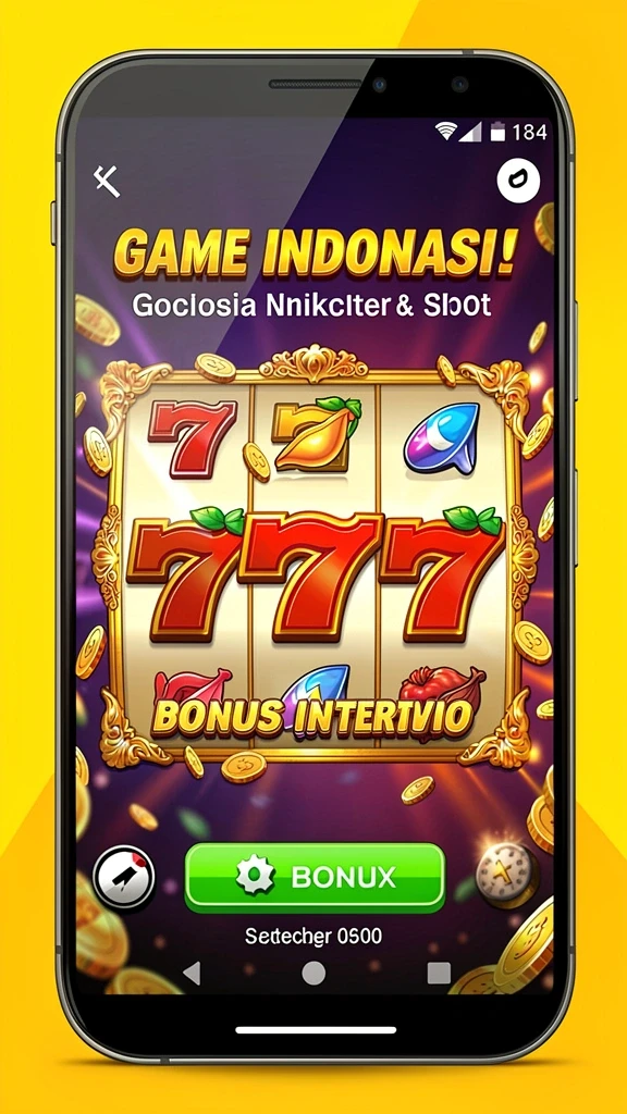 Tampilan utama game RAJACAIR yang menarik.