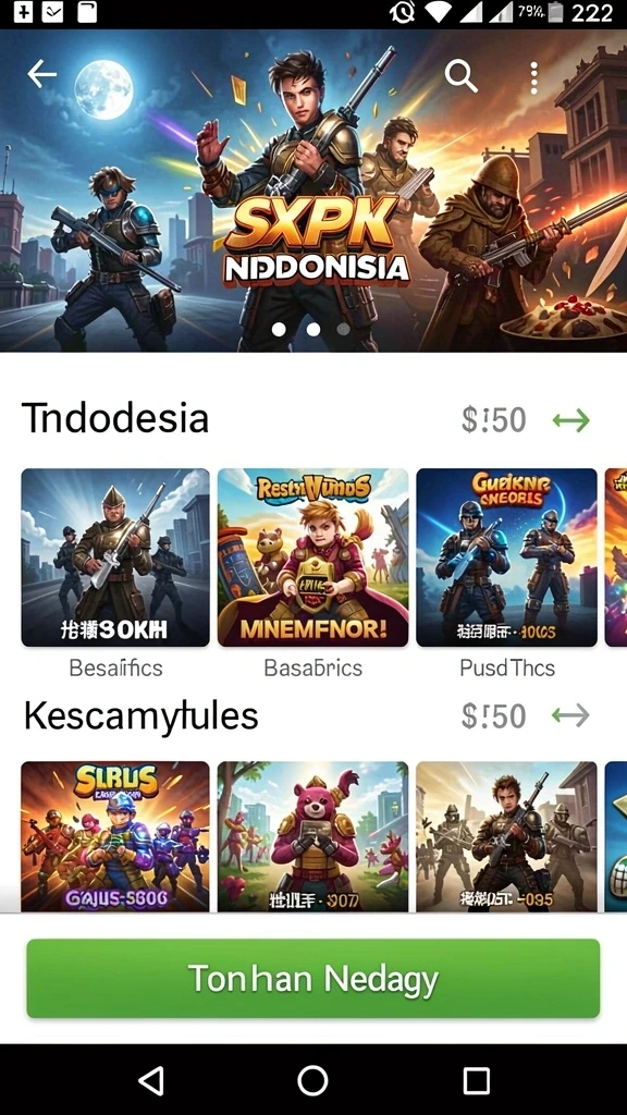 Pesawat yang bisa dipilih dan diupgrade.