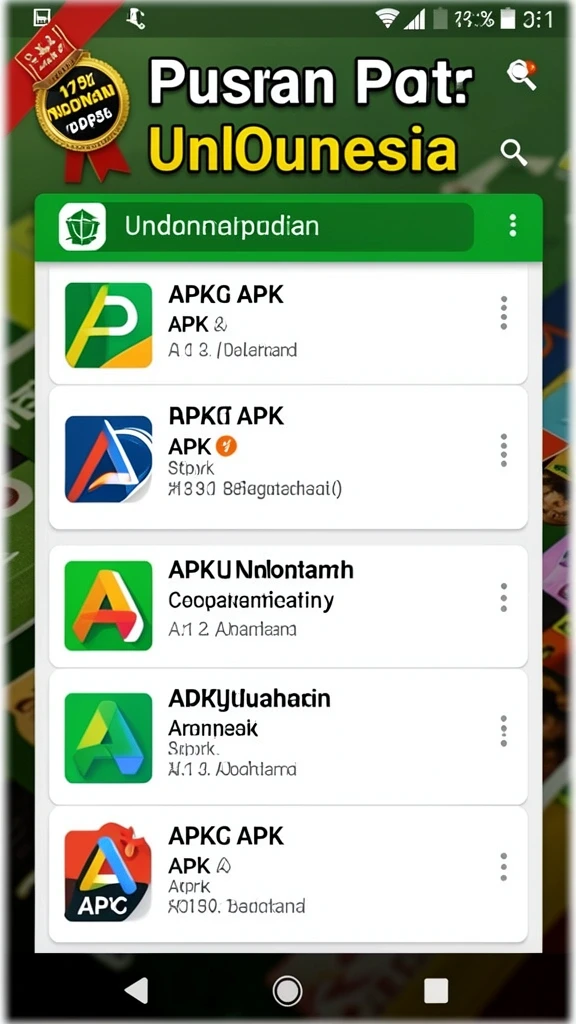 Tampilan awal RAJAKING yang menarik dan menggugah minat.