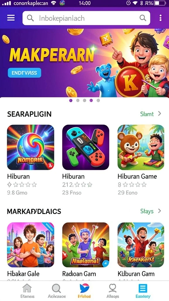 Screenshot menampilkan grafis menawan dalam permainan.