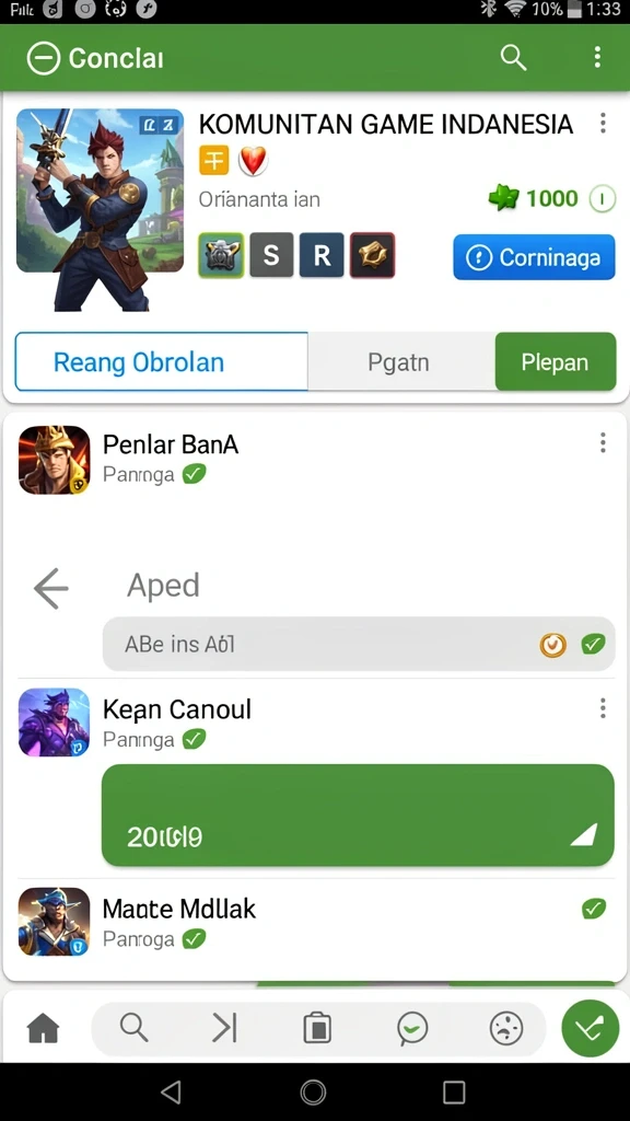 Mode multiplayer yang seru untuk melawan teman.