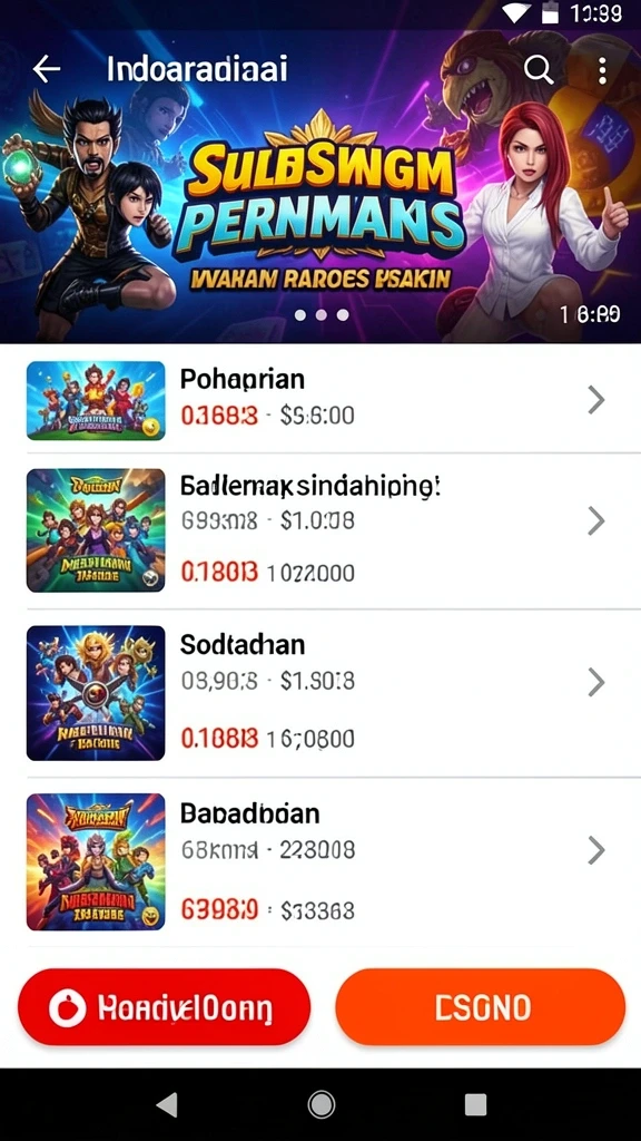 Pilih angka favorit Anda untuk taruhan togel.