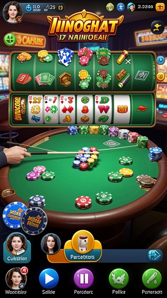 Tampilan awal game yang menarik dan futuristik.