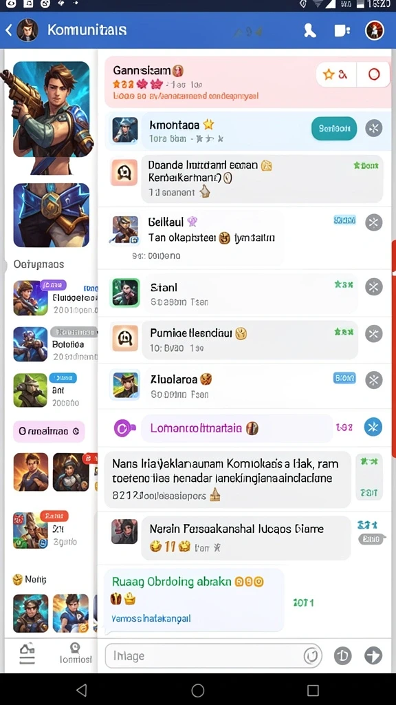 Berbagai karakter unik untuk dipilih dan dimainkan.