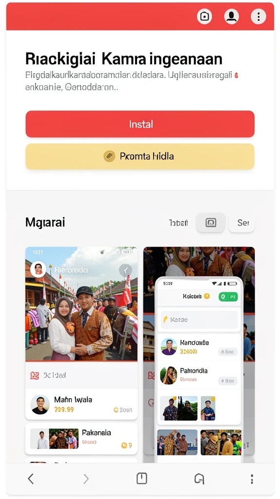 Beragam pilihan permainan untuk semua selera.