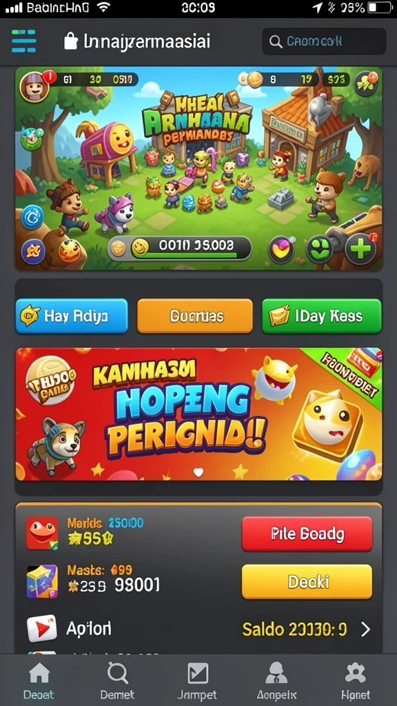 Bermain slot dengan grafis menawan dan efek suara yang nyata.