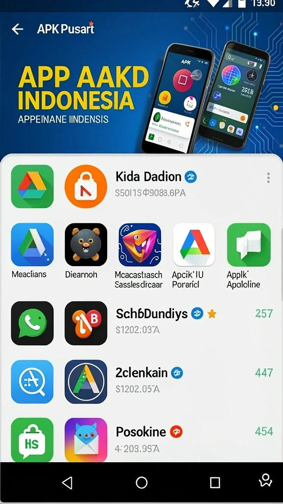 Tampilan awal yang menarik dan intuitif.