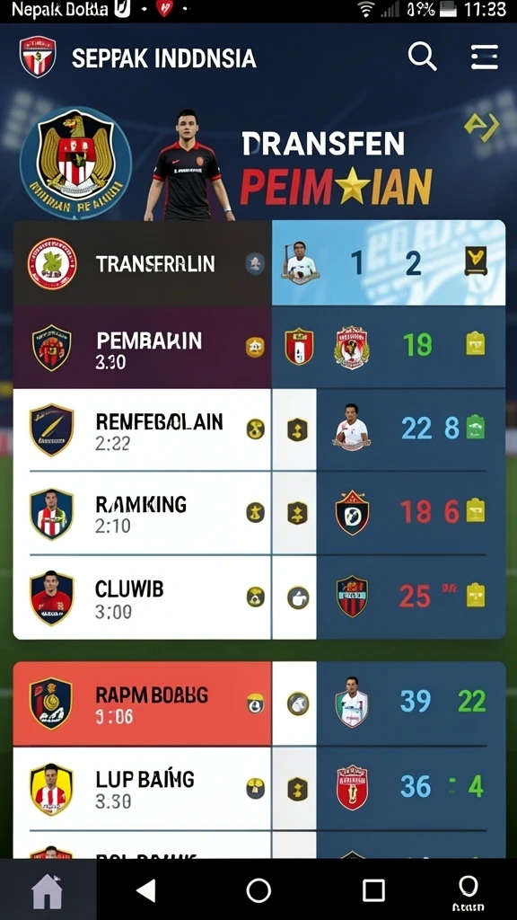 Level permainan yang menantang dan seru.