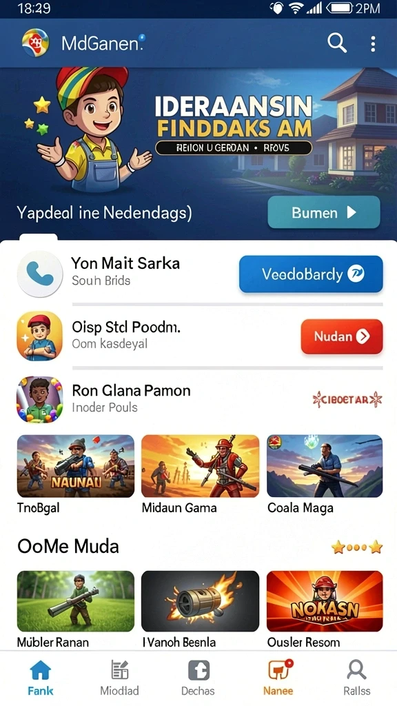 Fitur-fitur menarik yang membuat bermain lebih seru.